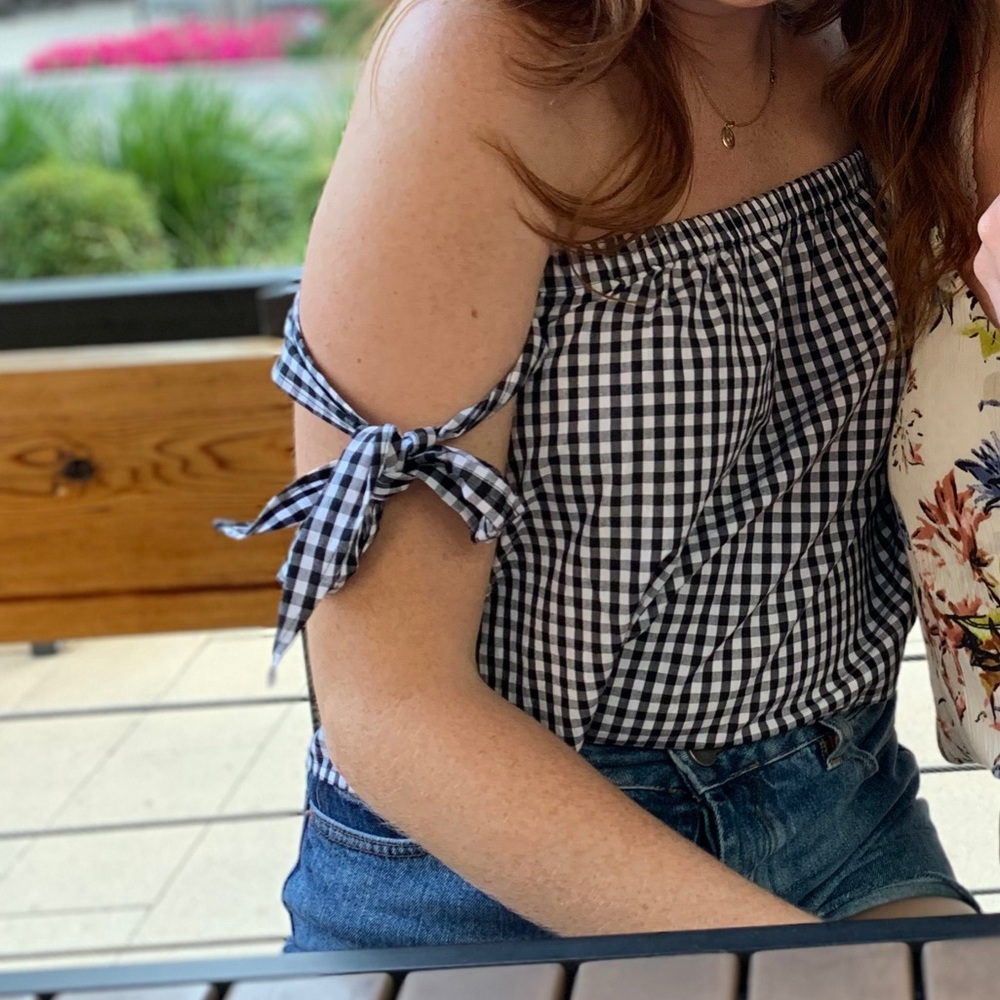 Off the shoulder blouse